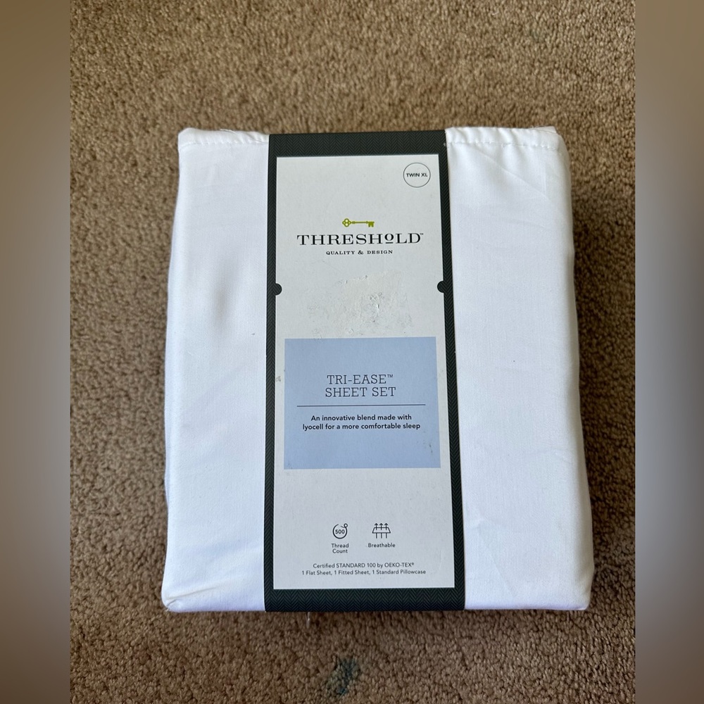 THRESHOLD
QUALITY & DEBION
TRI-EASE™
SHEET SET